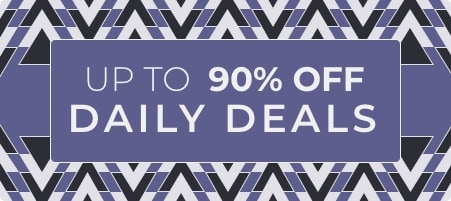 Up to 90% off New Products Every  Day